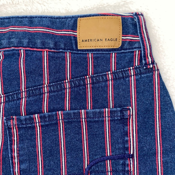 American Eagle Stripped Mini Skirt - Picture 11 of 14